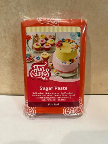 Pâte à sucre rouge 250g – Sos-Shop